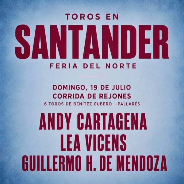 TOROS SANTANDER 19 DE JULIO - REJONES
