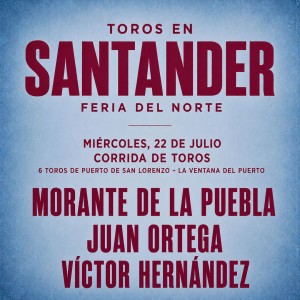 Entradas Toros Santander para Feria de Santiago 2026 - 22 Julio