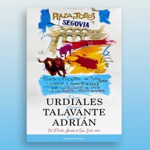 Entradas Toros Segovia 2026 | Urdiales, Talavante y Adrián en la Feria de San Juan