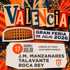 Bullfight tickets Valencia - July 17th - San Jaime festivities