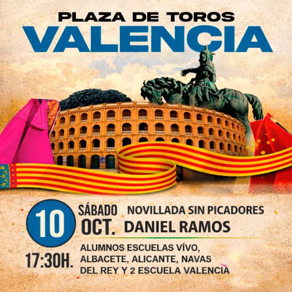 Bullfight tickets Valencia - Valencia Community Fair 2026. October 10th – Servitoro