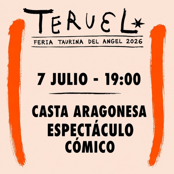 Bullfight tickets Teruel - 2026 Fiestas del Ángel - Casta Aragonesa