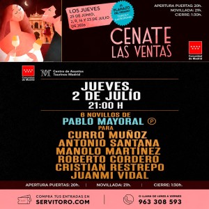 Bullfight tickets Madrid - Young bullfighters | July 2nd