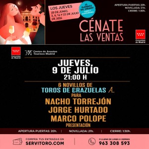 Bullfight tickets Madrid - Young bullfighters | July 9th