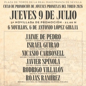 Entradas Novillada con Picadores 9 de julio – Servitoro.com