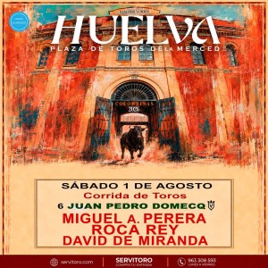 Feria taurina Huelva | Las Colombinas 2026