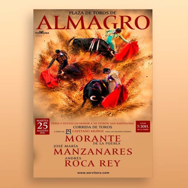 Corrida de toros en Almagro, Ciudad Real 2026
