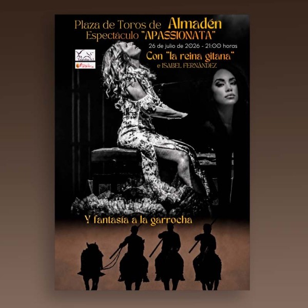 Entradas Toreo y cante Almadén - 26 de julio - Espectáculo Apassionata