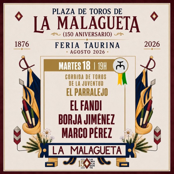 Toros Málaga - 18 de agosto 2026