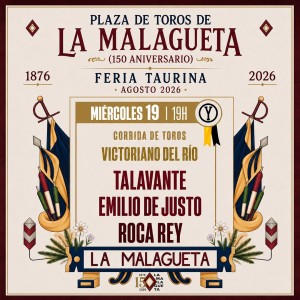 Toros Málaga - 19 de agosto 2026