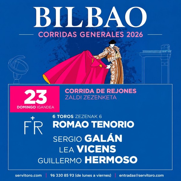 Rejones día 23 Bilbao