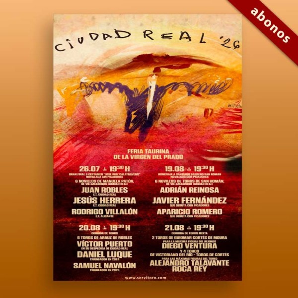 Virgen del Prado Bullfighting Fair 2026 Tickets | Ciudad Real Season Ticket