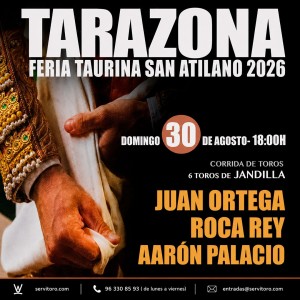 Entradas Toros Tarazona - Feria Taurina 2026