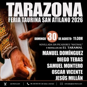 Entradas Toros Tarazona - Feria Taurina 2026