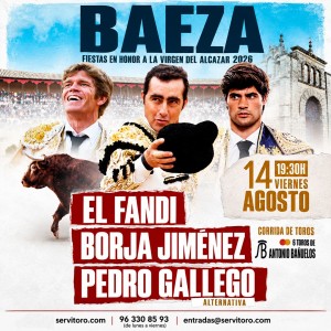Bullfight tickets Baeza - Bullfight. Servitoro