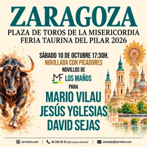 Plaza de toros de La Misericordia, Zaragoza - Feria del Pilar 2026