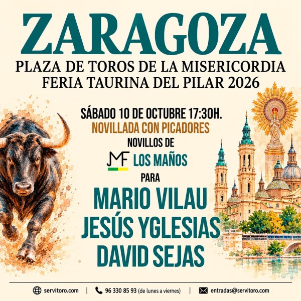 La Misericordia Bullring, Zaragoza — Pilar Fair 2026