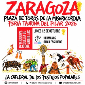 Feria del Pilar 2026 - Festejos Populares (Vaquillas)