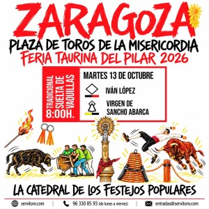 Feria del Pilar 2026 - Festejos Populares (Vaquillas)