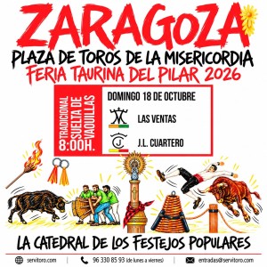 Feria del Pilar 2026 - Festejos Populares (Vaquillas)