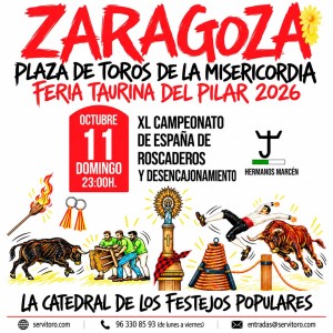XL Campeonato de Roscaderos y desencajonamiento - Feria del Pilar 2026