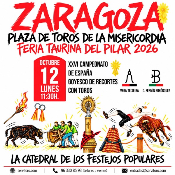XXVI Spanish Goyesco Championship of Bull Leaping – Zaragoza Bullring