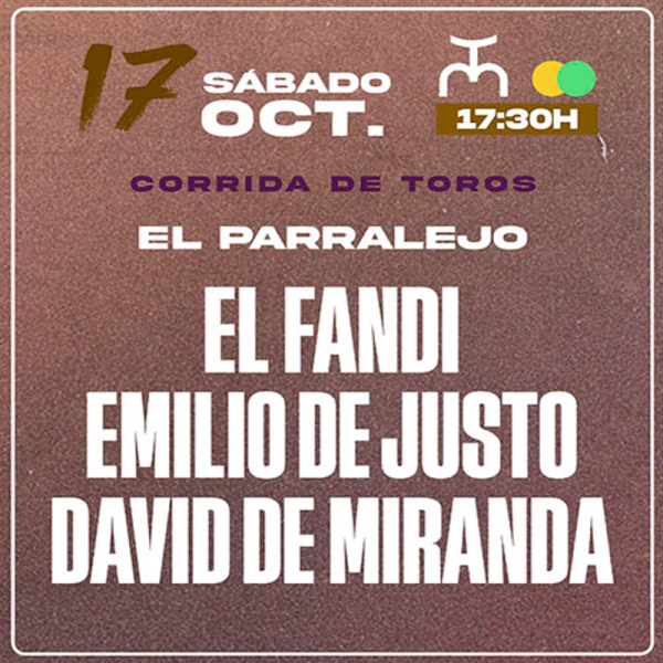 Bullfight Tickets 17 October | Feria San Lucas Jaén