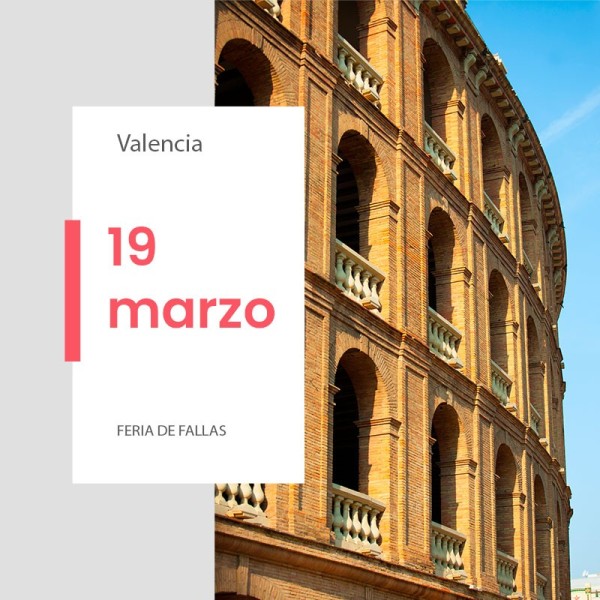 Entradas Toros Fallas 2027 - Viernes 19 de Marzo a las 17:00