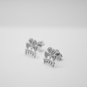 Pendientes adorno de traje de luces plata de ley | Servitoro