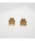 Bullfighter’s Costume Embroidery Earrings in 18ct Gold Plating - Bullfighting Jewellery - TO-0111P