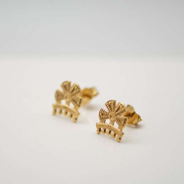 Bullfighter’s Costume Embroidery Earrings in | Servitoro