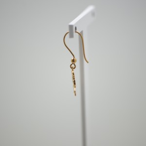 Pendientes adorno de traje de luces chapado oro | Servitoro