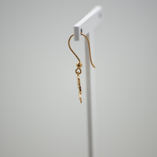 Pendientes adorno de traje de luces chapado oro | Servitoro