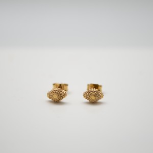 Pendientes montera taurina chapado oro 18k | Servitoro