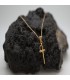Colgante espada chapado oro 18k - Joya taurina - TO-0431P