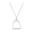 Horse Stirrup Pendant in 925 Sterling Silver - Equestrian Talisman