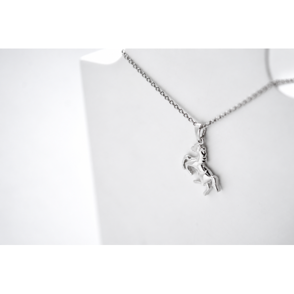 Horse Pendant in 925 Sterling Silver | Servitoro
