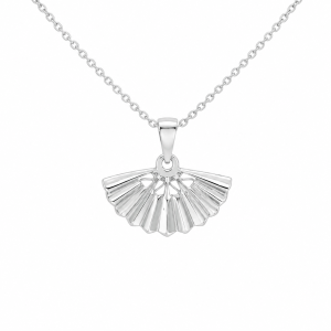 Fan Pendant in 925 Sterling Silver - Bullfighting Jewellery - AB-0331