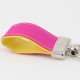 Key Ring Capote Pink and yellow