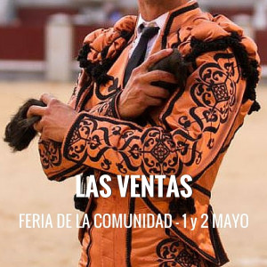 Entradas Toros Madrid - Feria de la Comunidad | Servitoro.com