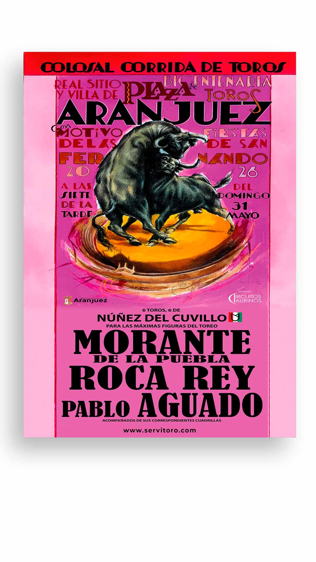 Cartel Aranjuez 31 mayo 2026