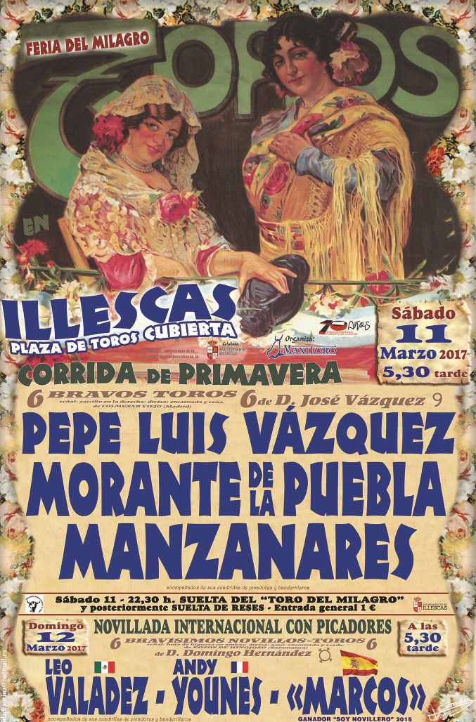 Cartel de la Feria del Milagro.