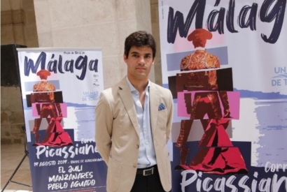 Pablo Aguado attends the presentation of the Picassian Bullfight