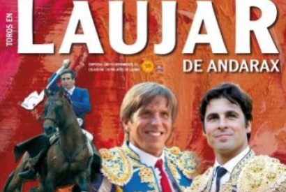 Cartel de figuras en Laujar de Andarax