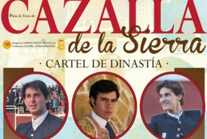 Novillada dinástica del 7 de abril en Cazalla de la Sierra
