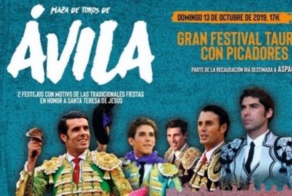 Ávila celebrates a charity festival on October 13th