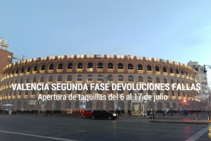 Comienza la Segunda fase en las devoluciones de entradas de Valencia