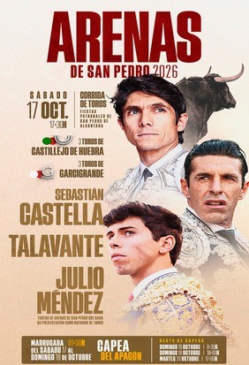 Plaza de toros de Arenas de San Pedro - Fiestas patronales de San Pedro de Alcántara