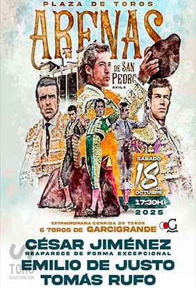 Entradas toros Arenas de San Pedro 2025