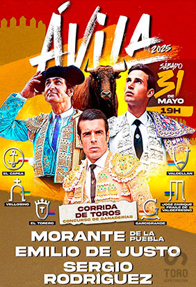 Entradas toros Ávila 2025